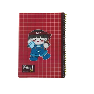 دفتر شطرنجی 50 برگ فانتزی  یک سانت پینو